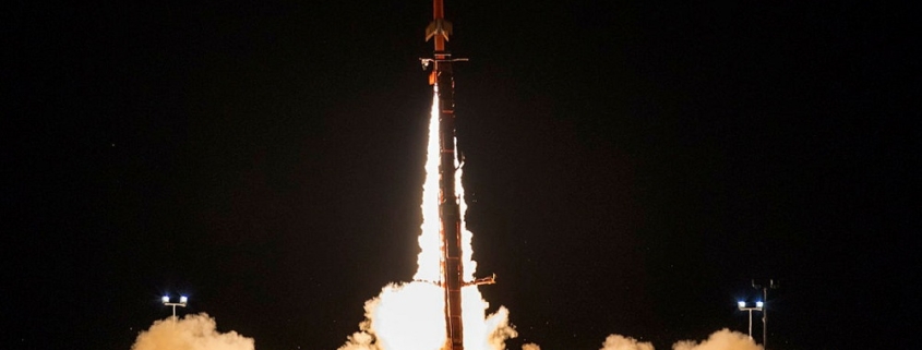 Blast off from Woomera for the HIFiRE4 Hypersonic test June 2017.