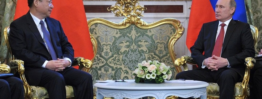 Xi Jinping and Putin in Kremlin, 2013