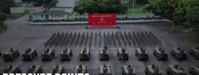 Pressure points: China's air and maritime coercion - static banner