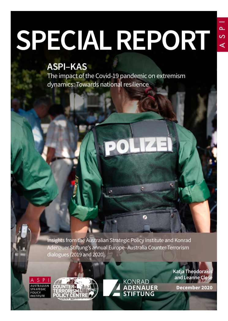ASPI/KAS The impact of the Covid-19 pandemic on extremism dynamics: Towards national resilience - thumb