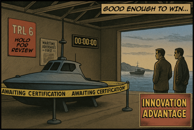 Good enough to win: rethinking risk in innovation
