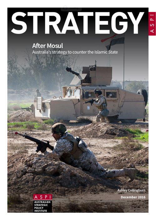 After Mosul: Australia’s strategy to counter the Islamic State - report cover thumb