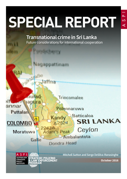 Transnational crime in Sri Lanka: Future considerations for international cooperation - report cover thumbnail